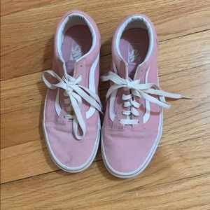 pink old school vans
